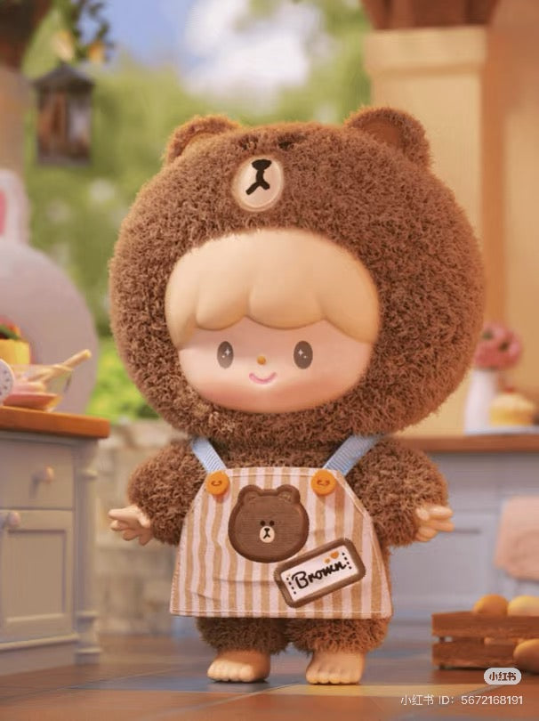 zZoton x LINE FRIENDS - My Good Series Vinyl Plush Blind Box Series