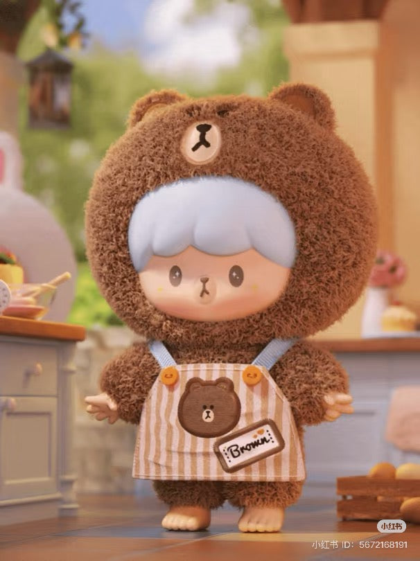 zZoton x LINE FRIENDS - My Good Series Vinyl Plush Blind Box Series