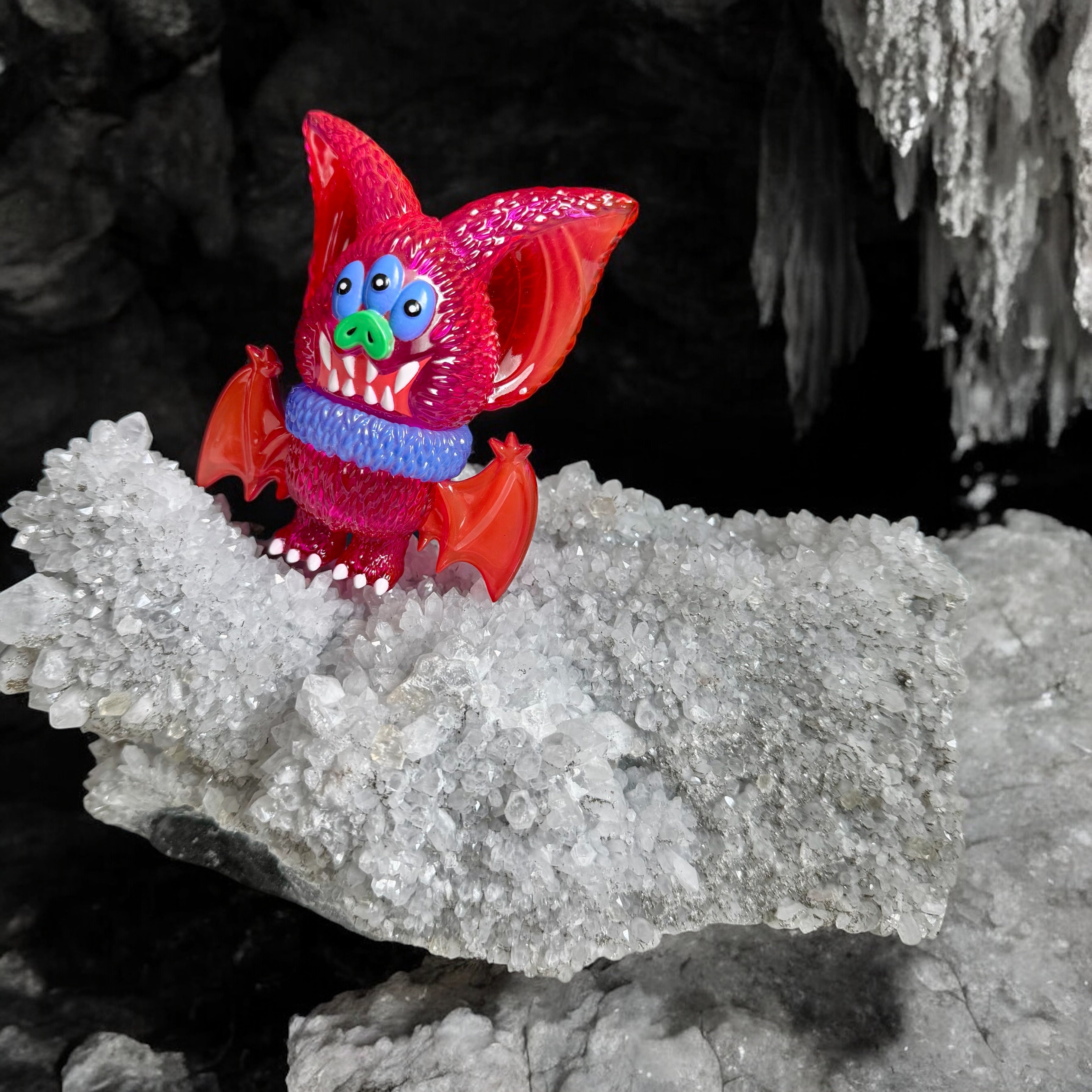 Beast Bat - Clear Pink by Art Junkie