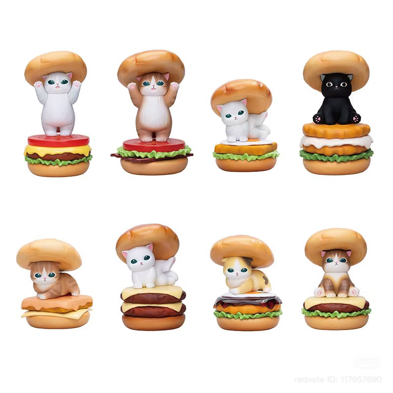 Mofusand Delicious Burger Figure BlindBox - Preorder