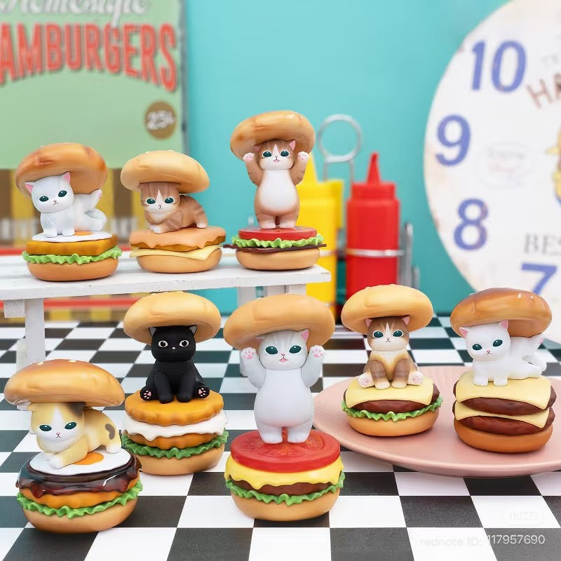 Mofusand Delicious Burger Figure BlindBox - Preorder
