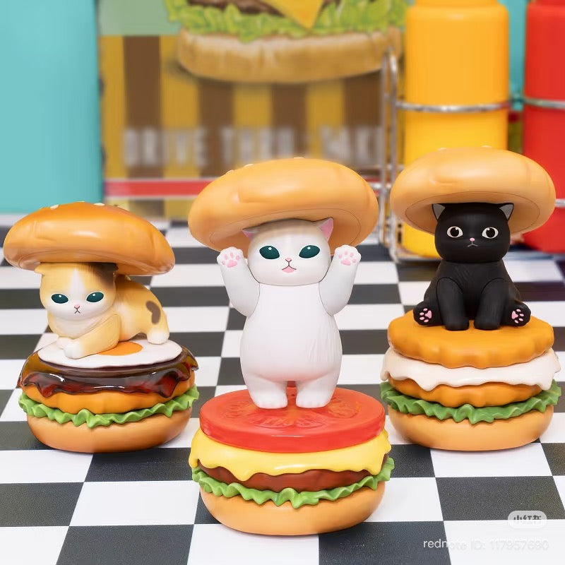 Mofusand Delicious Burger Figure BlindBox - Preorder