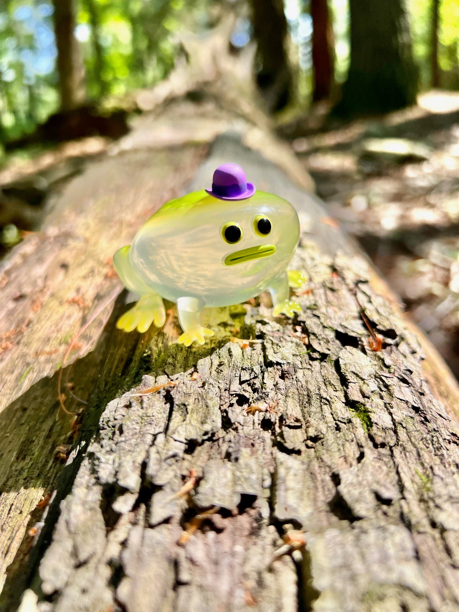 Green Glass Frod by Sad Salesman