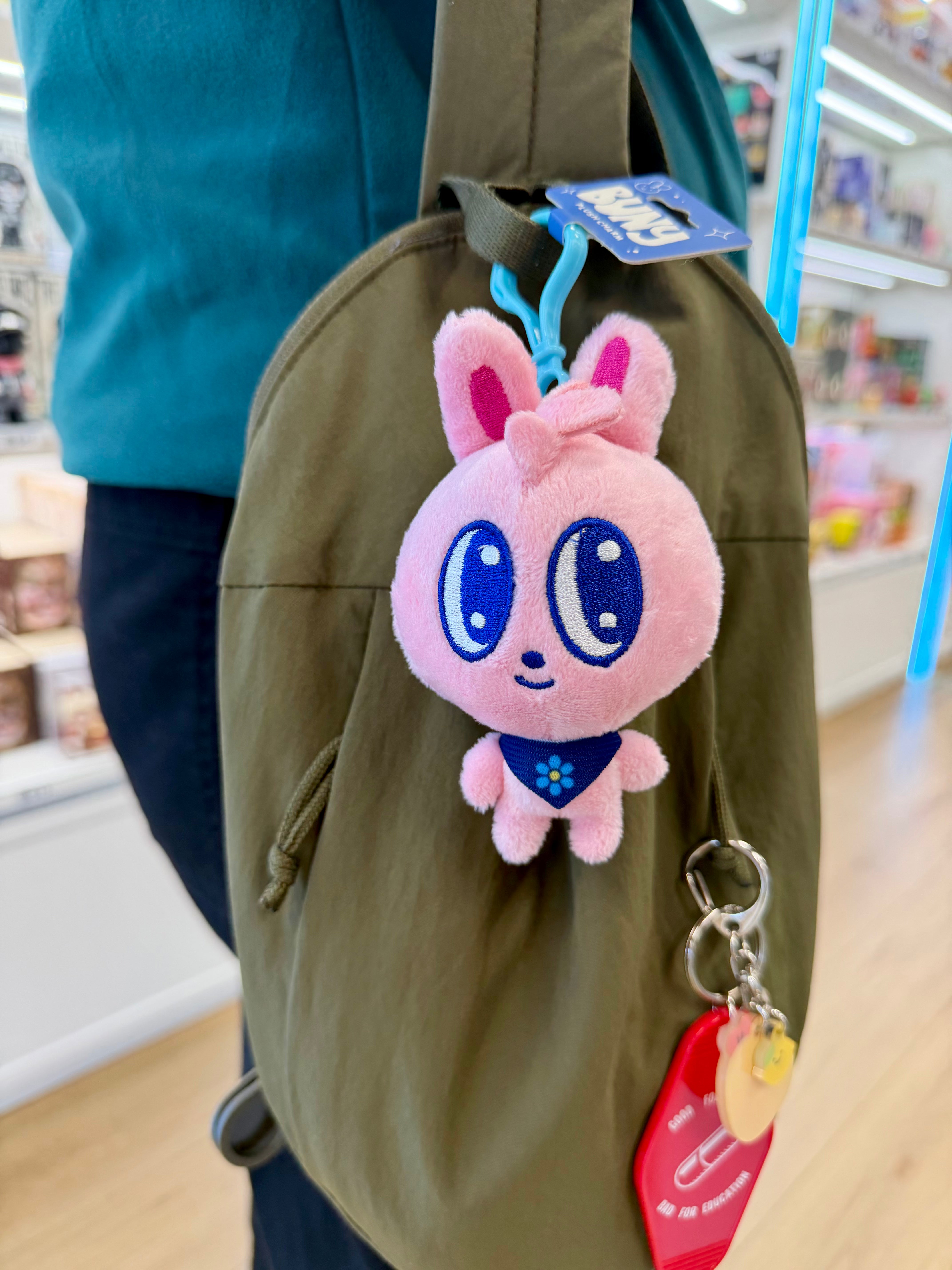 Buny Plush Bag Charm by Blake Jones