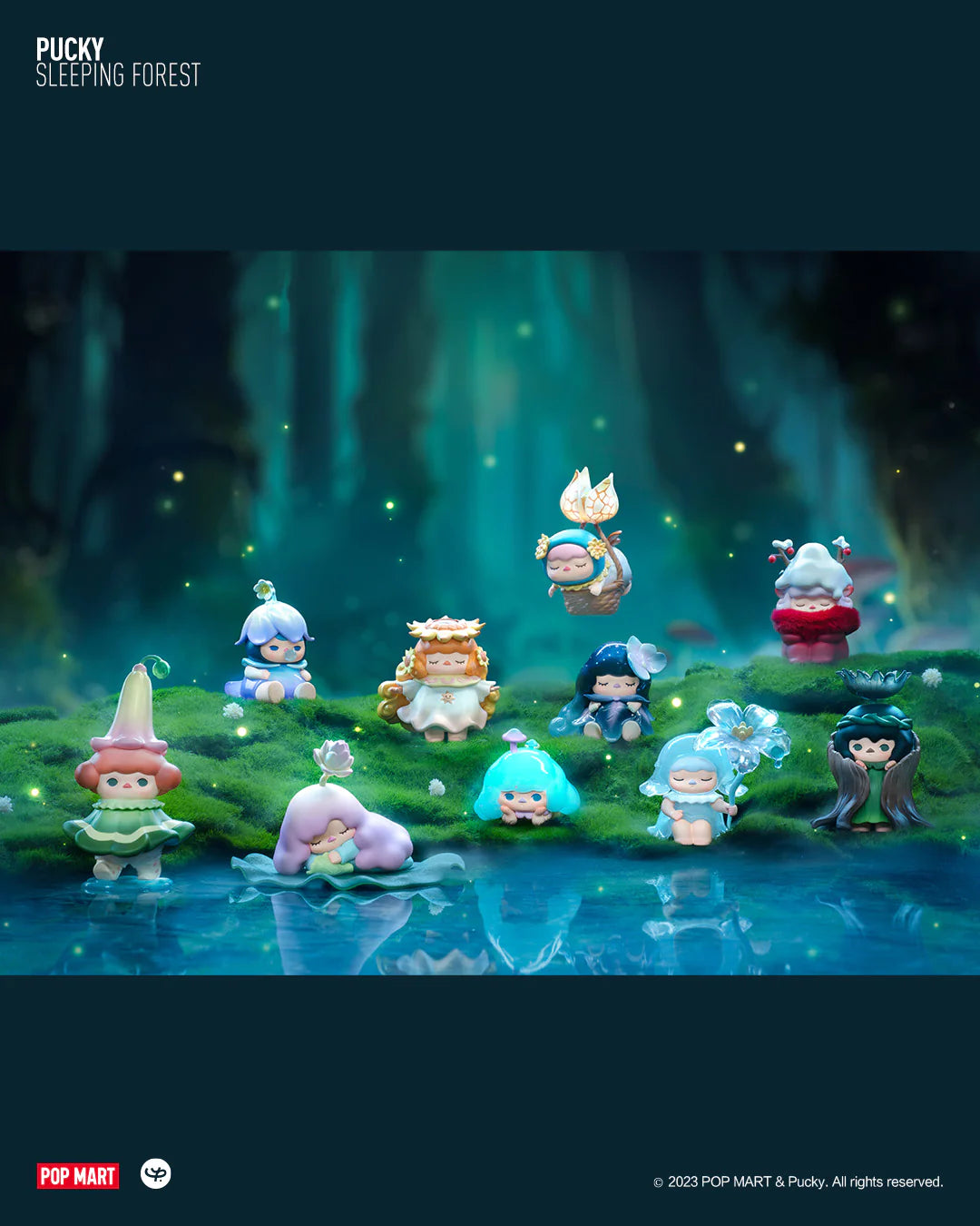 Pucky Sleeping Forest Blind Box Series