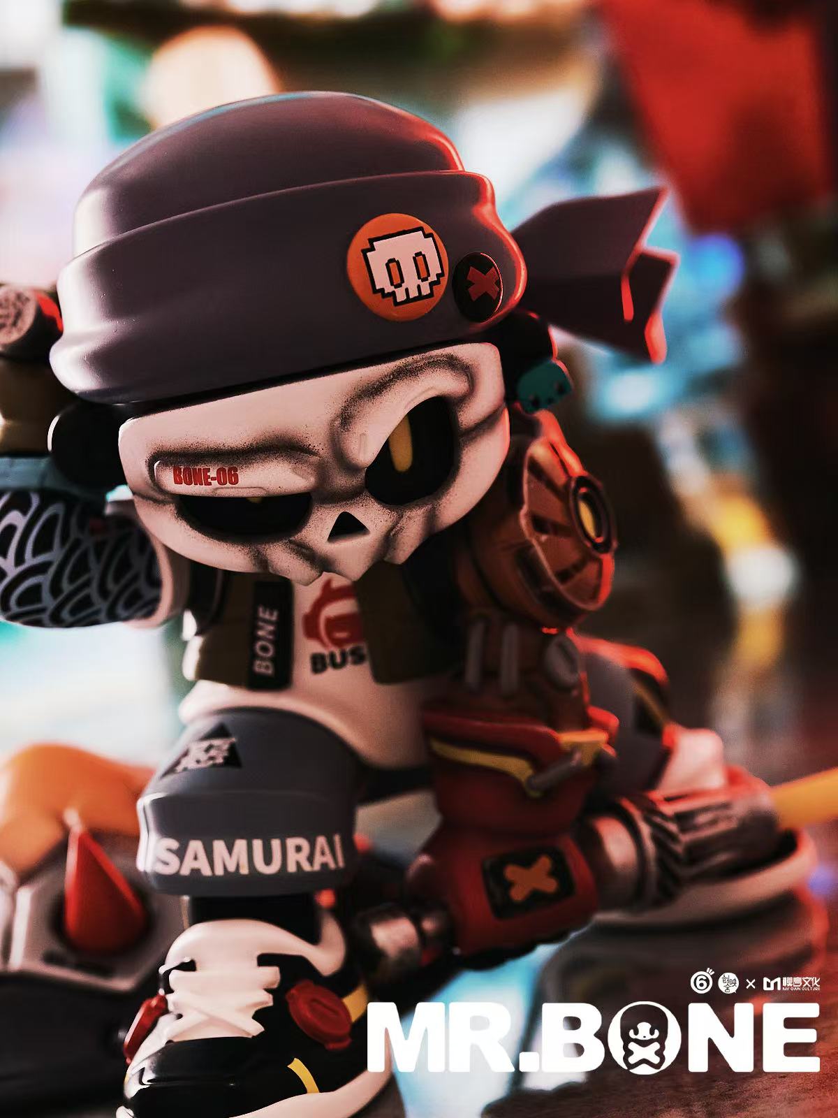 MR.BONE 200%- SAMURAI Limited Edition