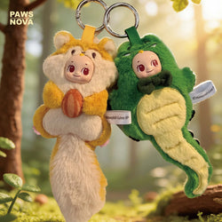 Kewpish Love Animal Series Plush Keychain Blind Box