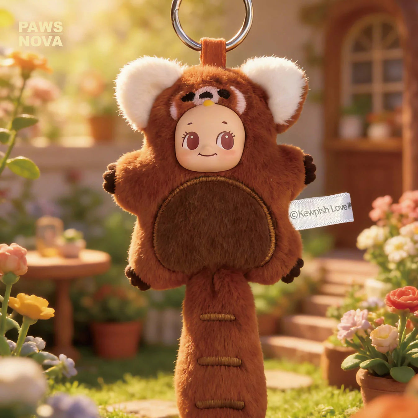 Kewpish Love Animal Series Plush Keychain Blind Box