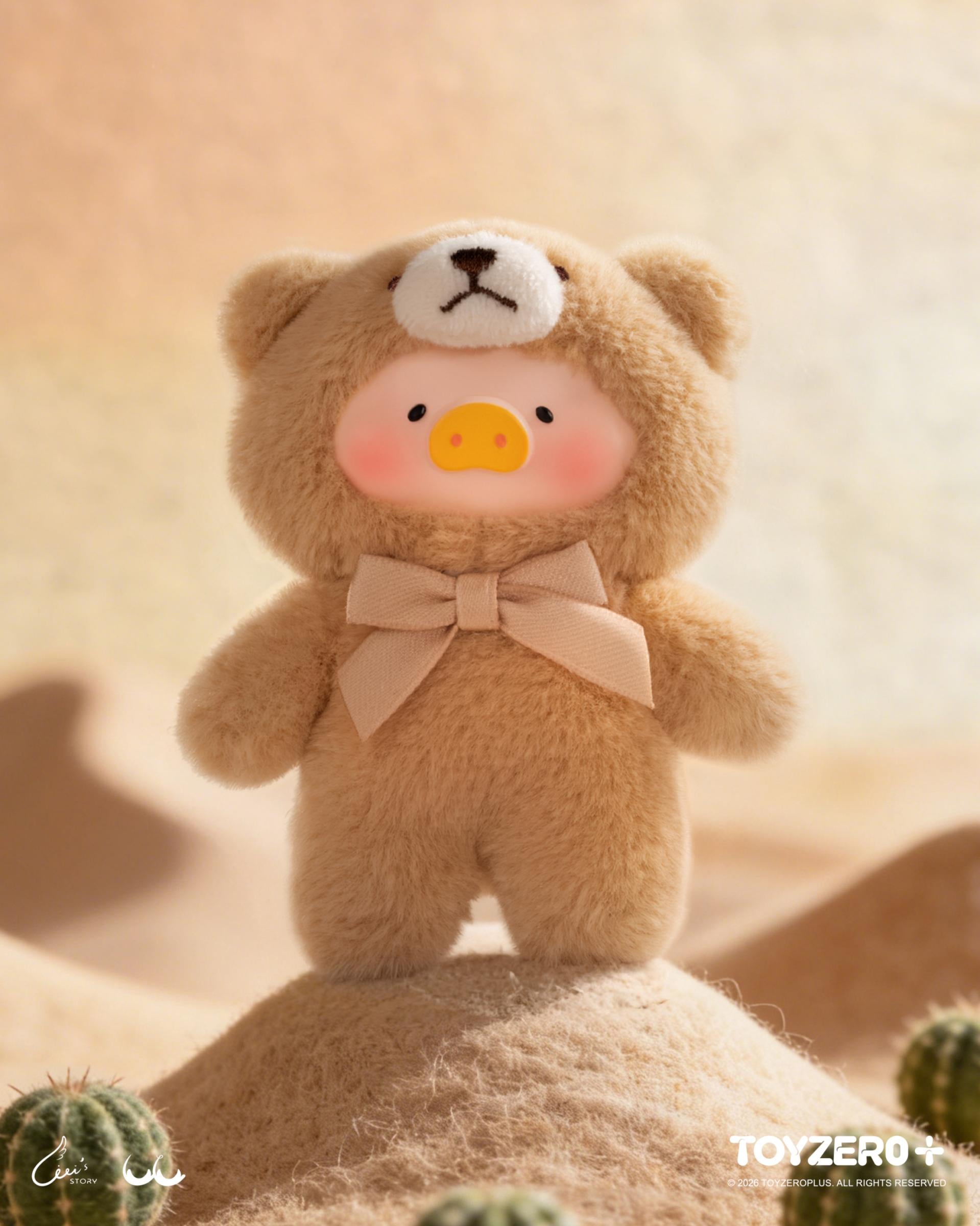 LuLu the Piggy - Teddy Mini's Whispers of Nature Series Plush Phone Charm Blindbox