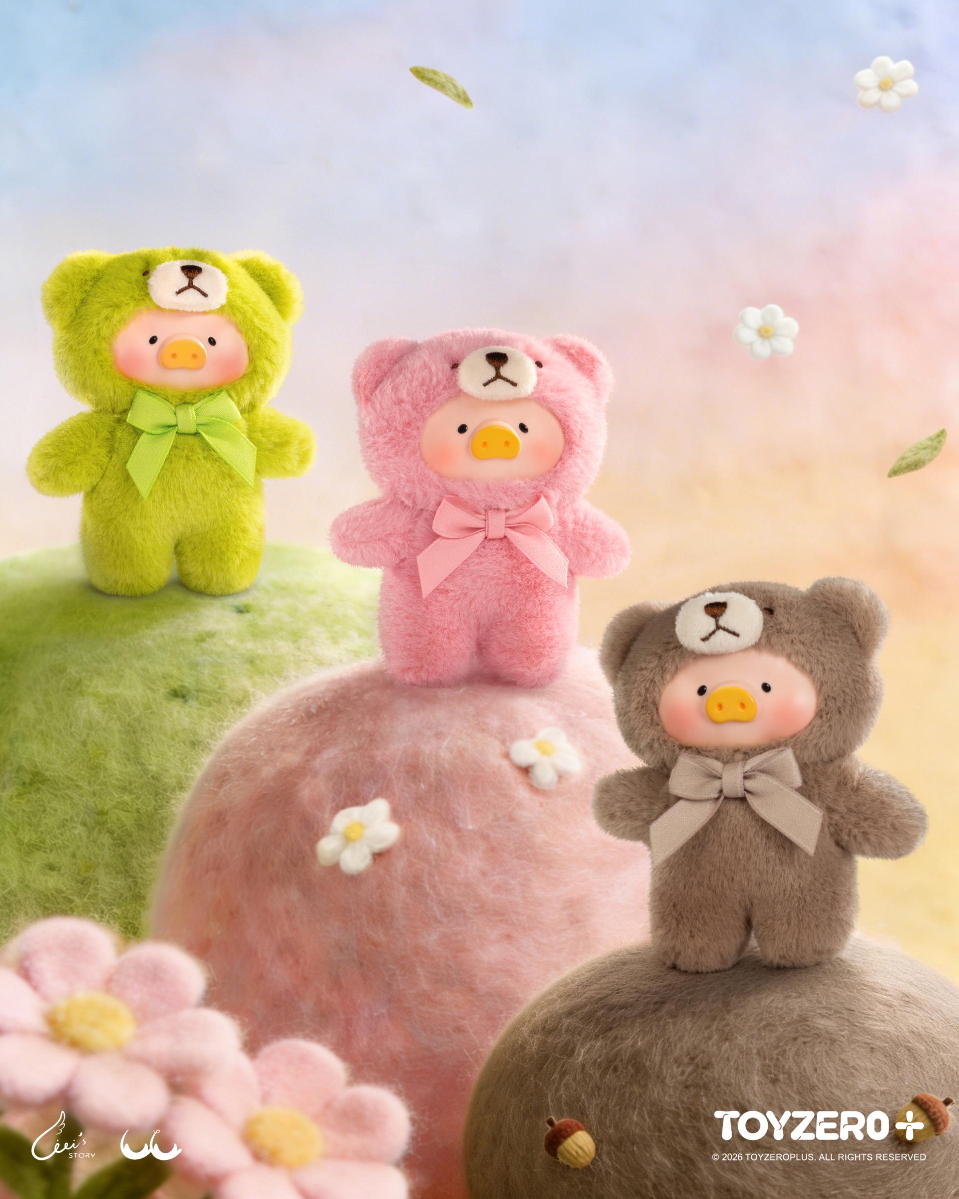 LuLu the Piggy - Teddy Mini's Whispers of Nature Series Plush Phone Charm Blindbox