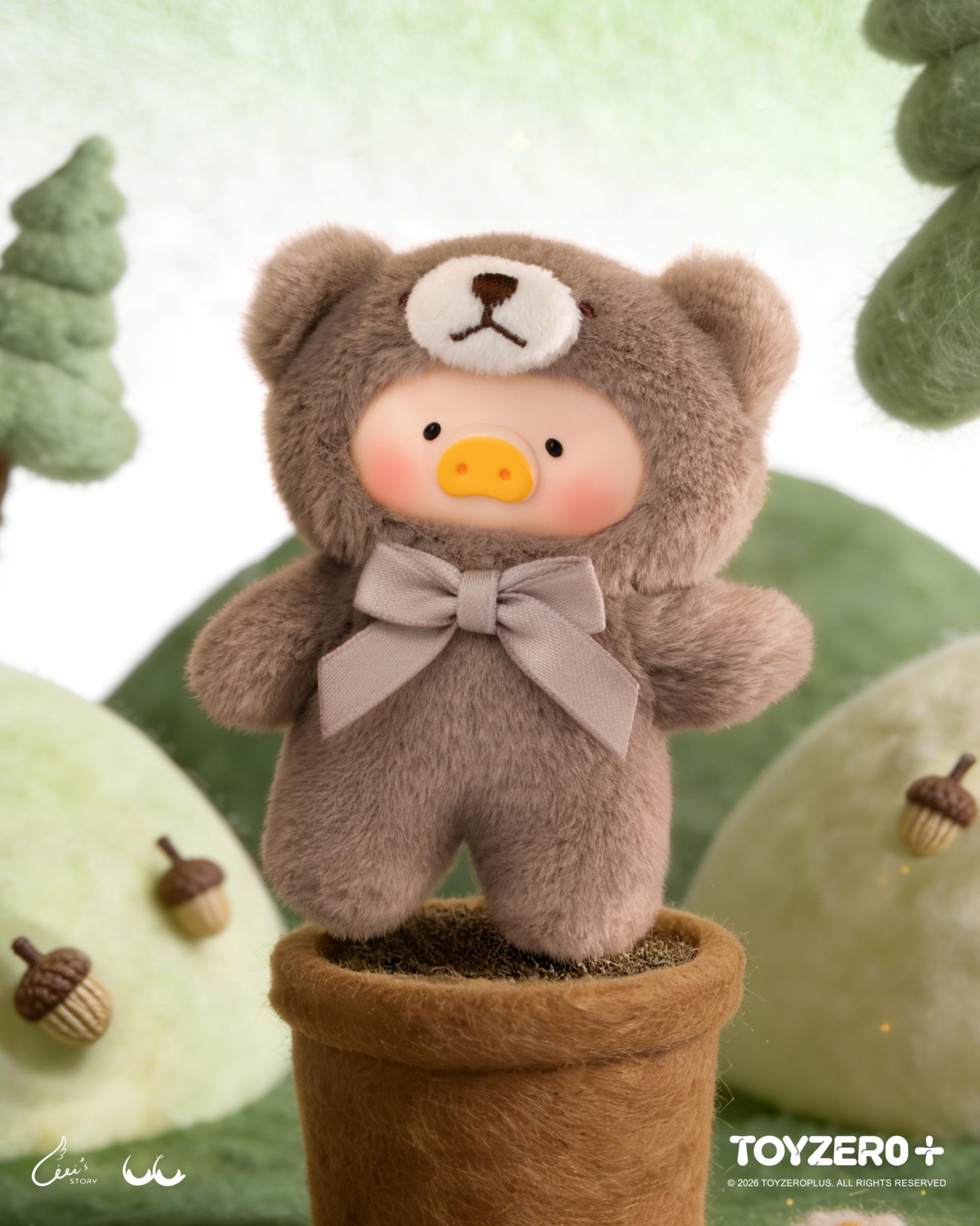 LuLu the Piggy - Teddy Mini's Whispers of Nature Series Plush Phone Charm Blindbox