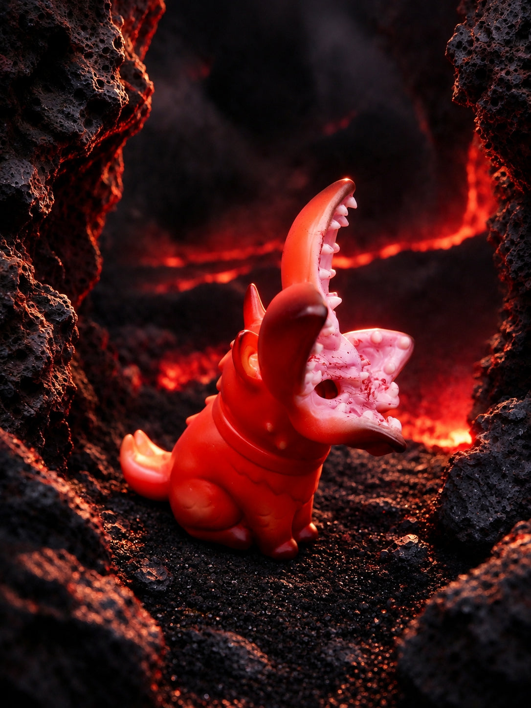 Lava Rift Loong Cat by HOTRU - Preorder