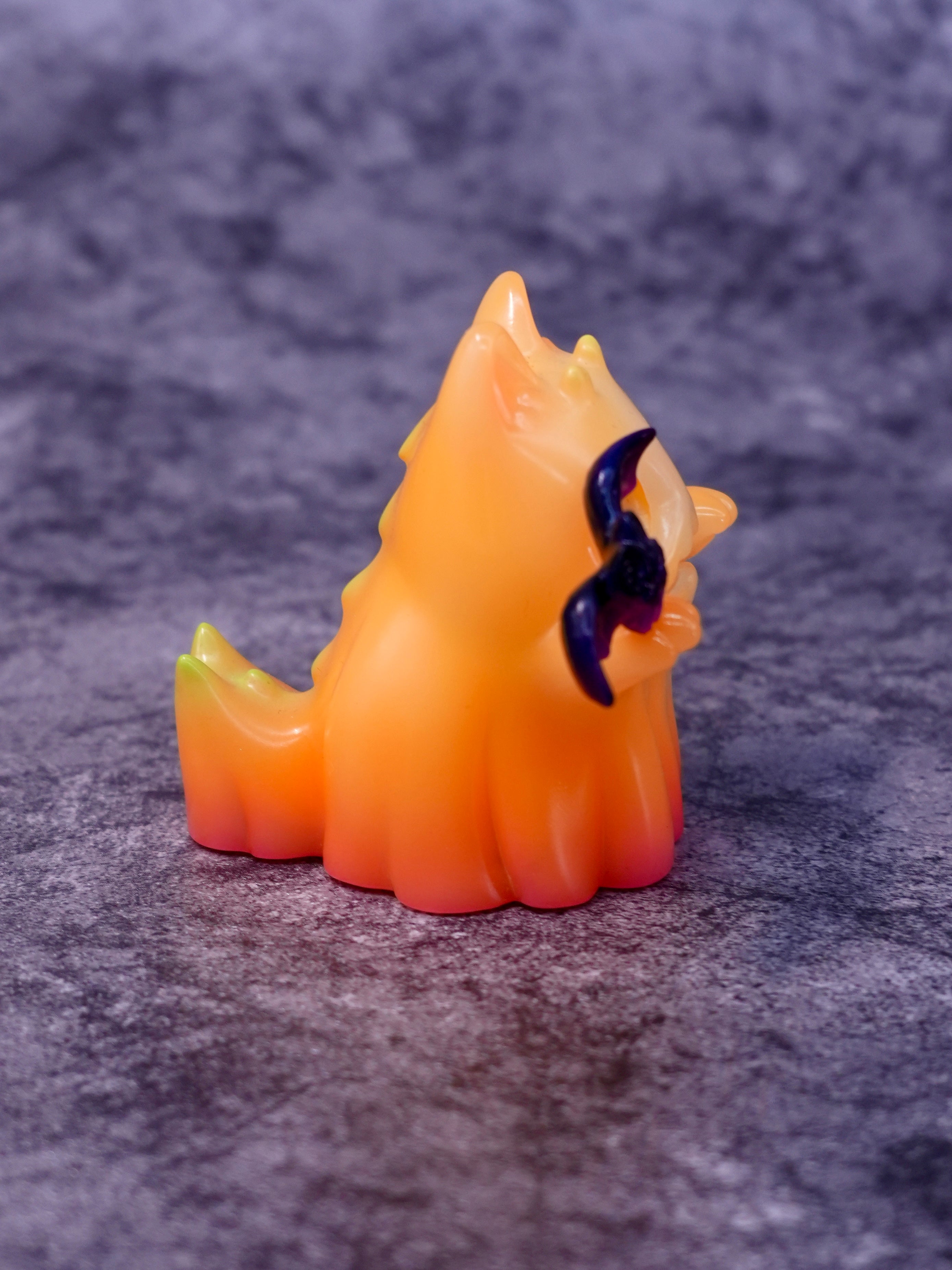 Luminescent Pumpkin Ghost Cat by HOTRU