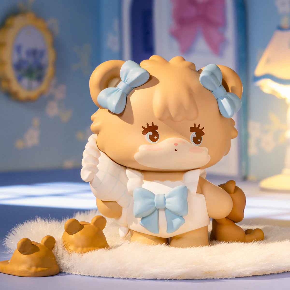 お腹ぽっこり♡フォックスタッチ♡子猫のリリーちゃん♡アートドール♡ぬいぐるみ♡ Rolife Mikko Babies' Little World Surprise Figure Doll MAXX