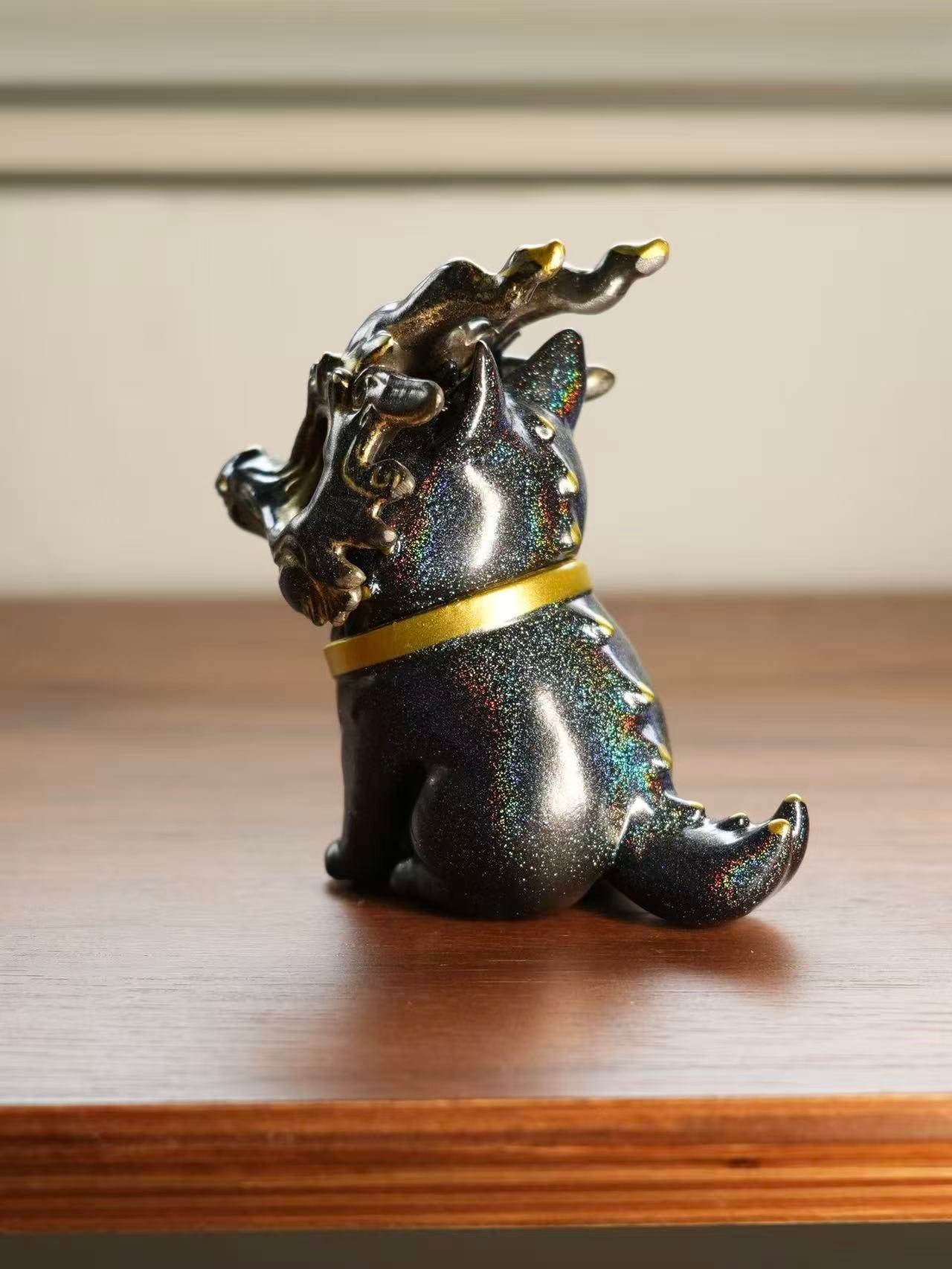 Multicolor Black Gold Loong by HOTRU