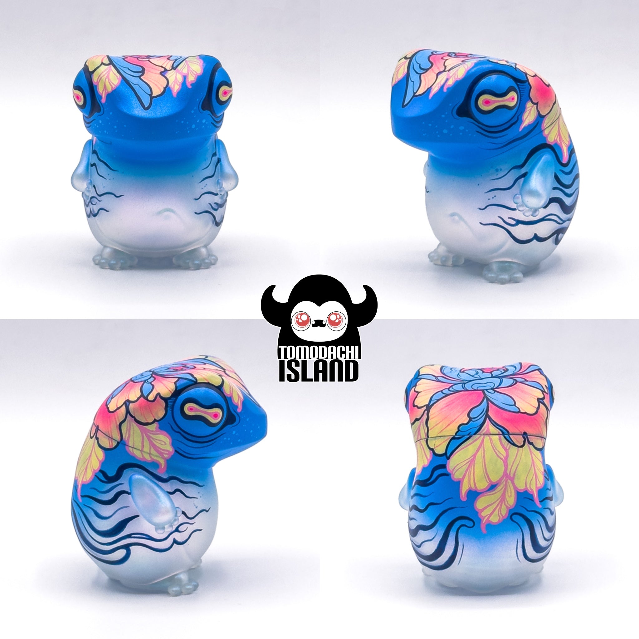 Celestial Abyss - Floral Frogs by Tomodachi Island