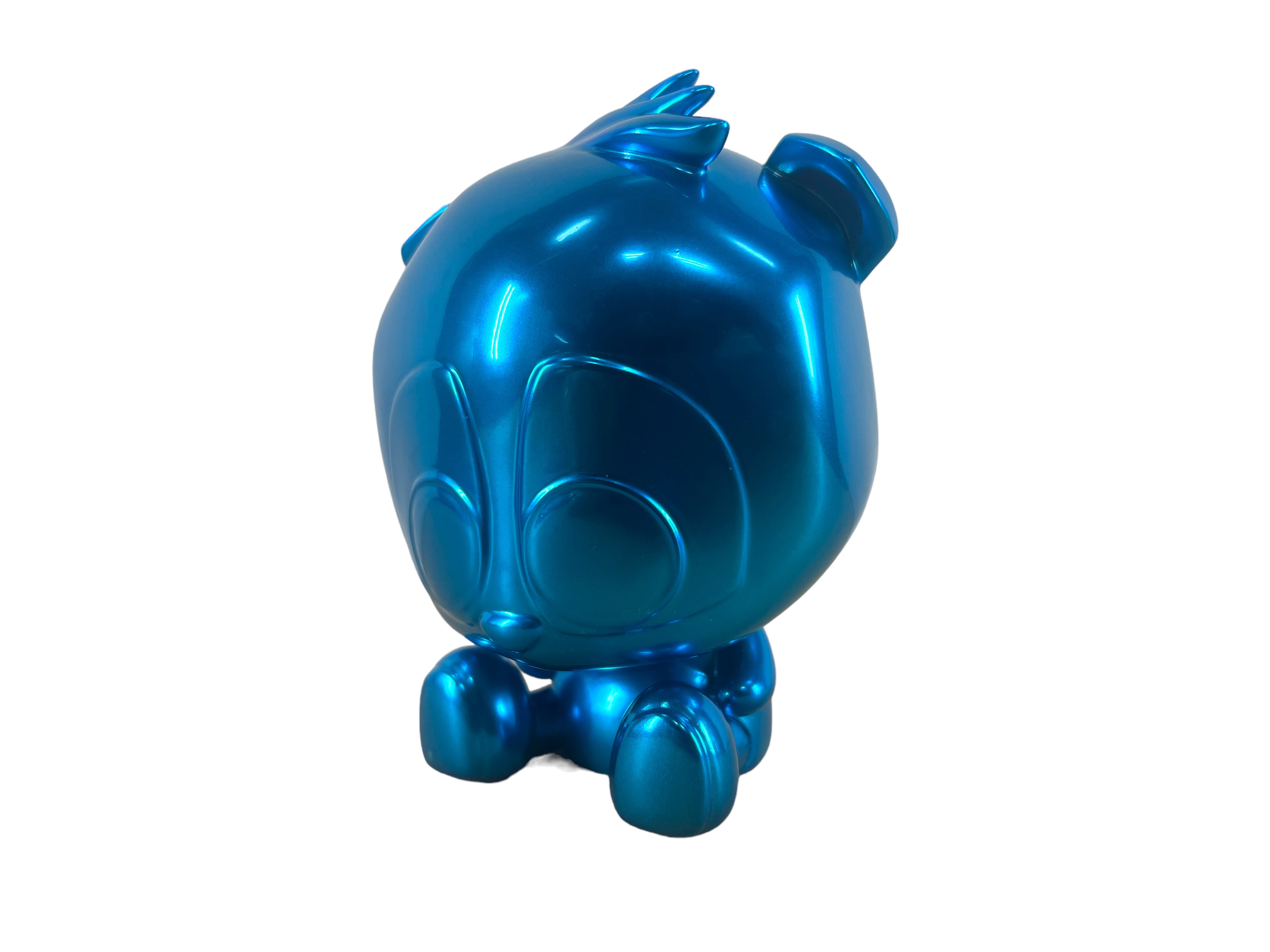 Sad Panda - Blue Hawaiian By 7Sketches