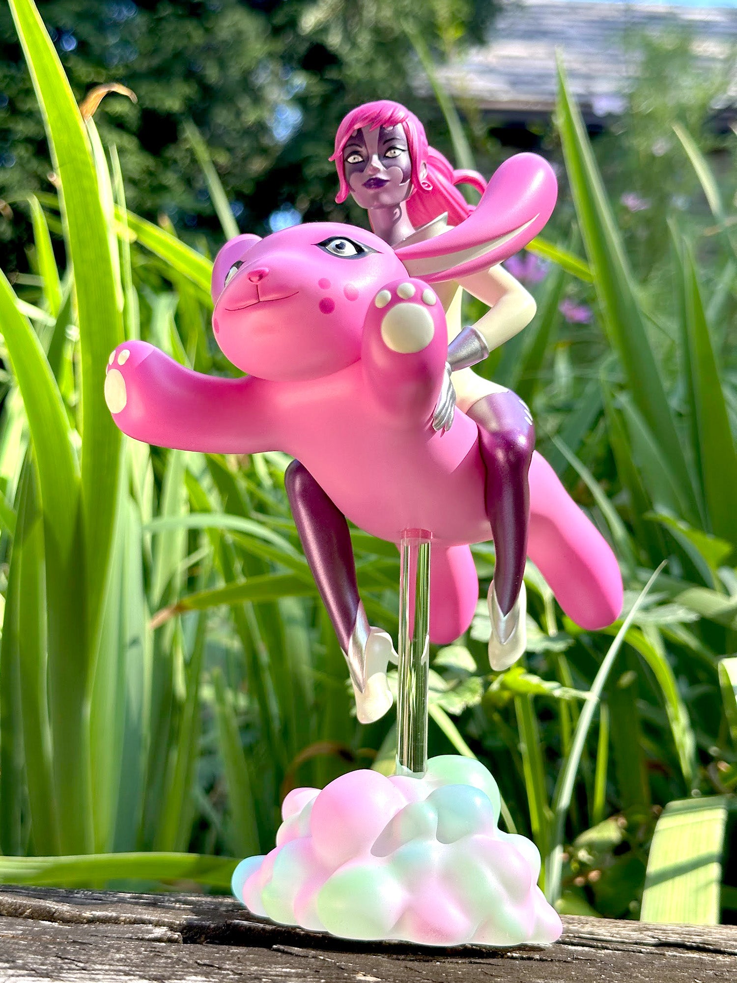 The Bunny Rider: Cosmic Pink by Tara McPherson