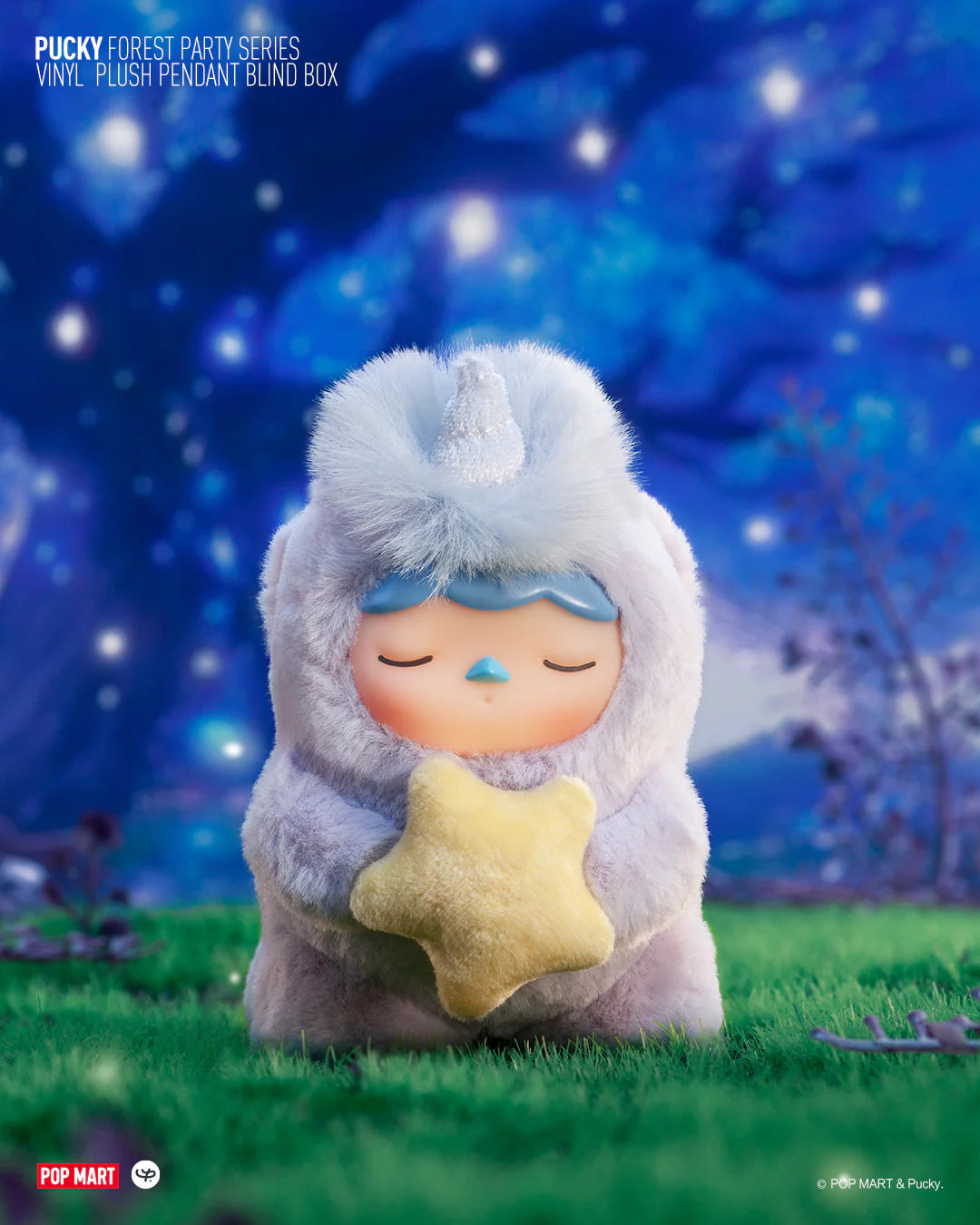 PUCKY FOREST PARTY SERIES - VINYL PLUSH PENDANT BLIND BOX