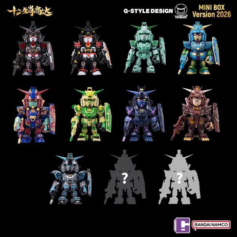 Chinese Zodiac Gundam 2026 Ver. Blind Box Series by TOUMA