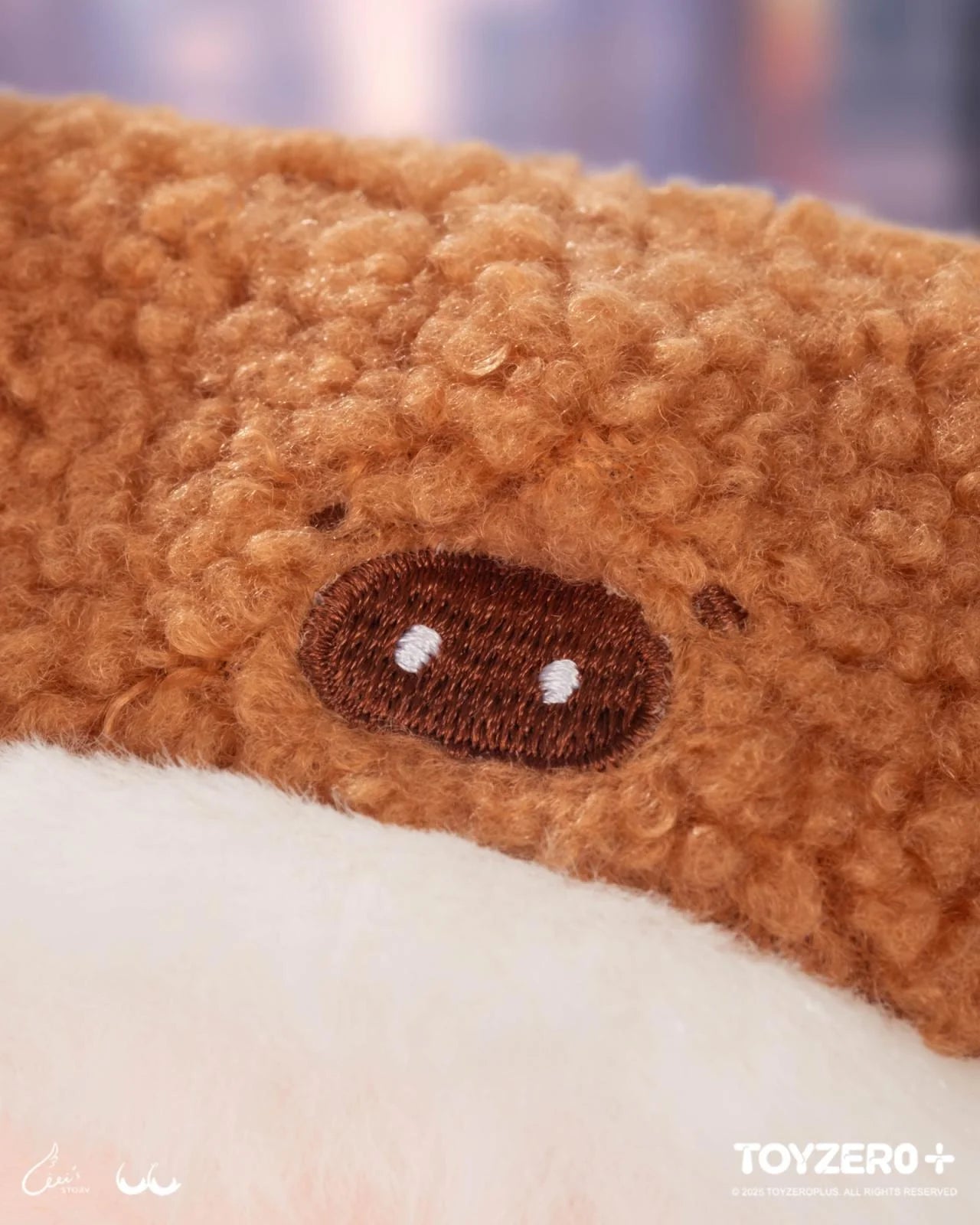 LULU THE PIGGY OOTD - CLOTHES SET (TEDDY SET) - Preorder, featuring a plush, soft-textured crochet stuffed animal, ideal for winter and spring fashion adventures.