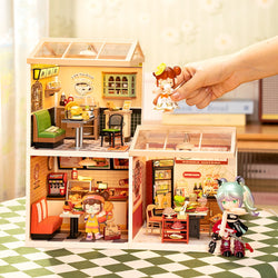 【希少】ヒョンビン「Aloha、Cafe Dream」1、2巻セット Robotime DW001B - Breezy Time Cafe - Kit - Midwest Model Railroad