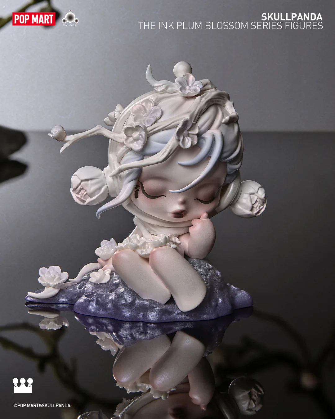 SKULLPANDATheInkPlumBlossomSer SKULLPANDATheInkPlumBlossomSer