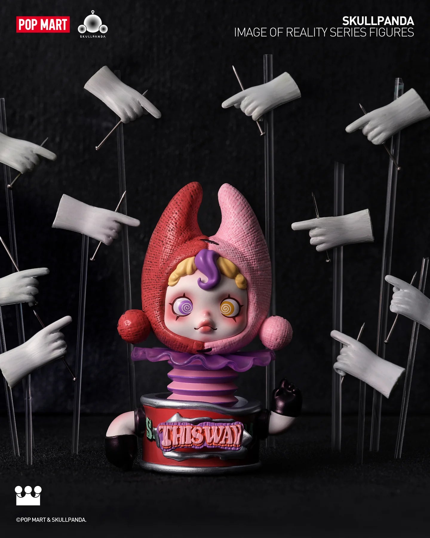 SKULLPANDA Image Of Reality Series Figures