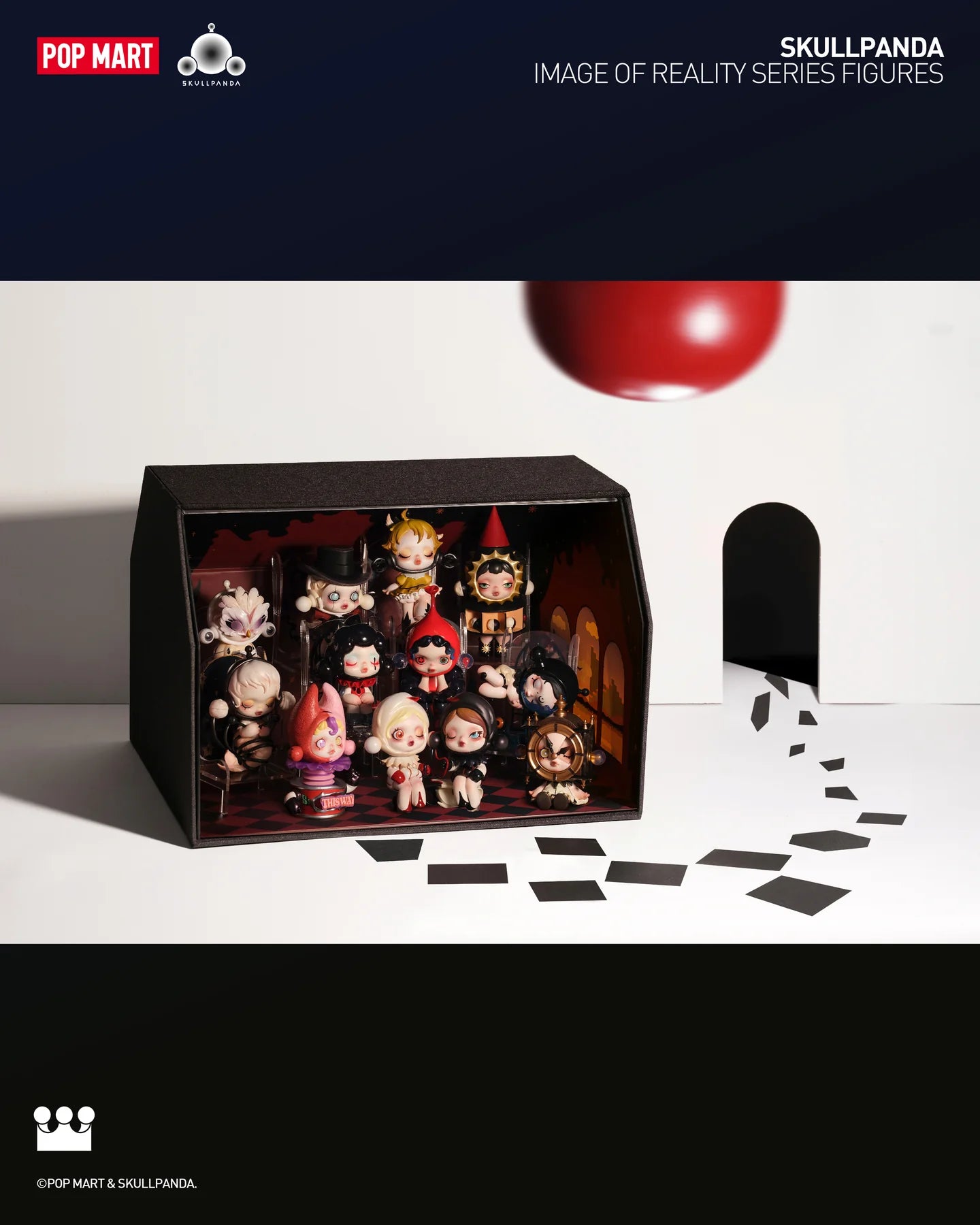 SKULLPANDA Image Of Reality Series Figures