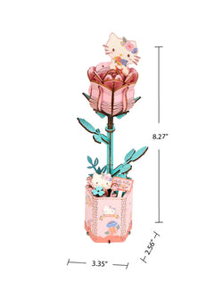 Hello Kitty® and Friends Hello Kitty Pink Rose