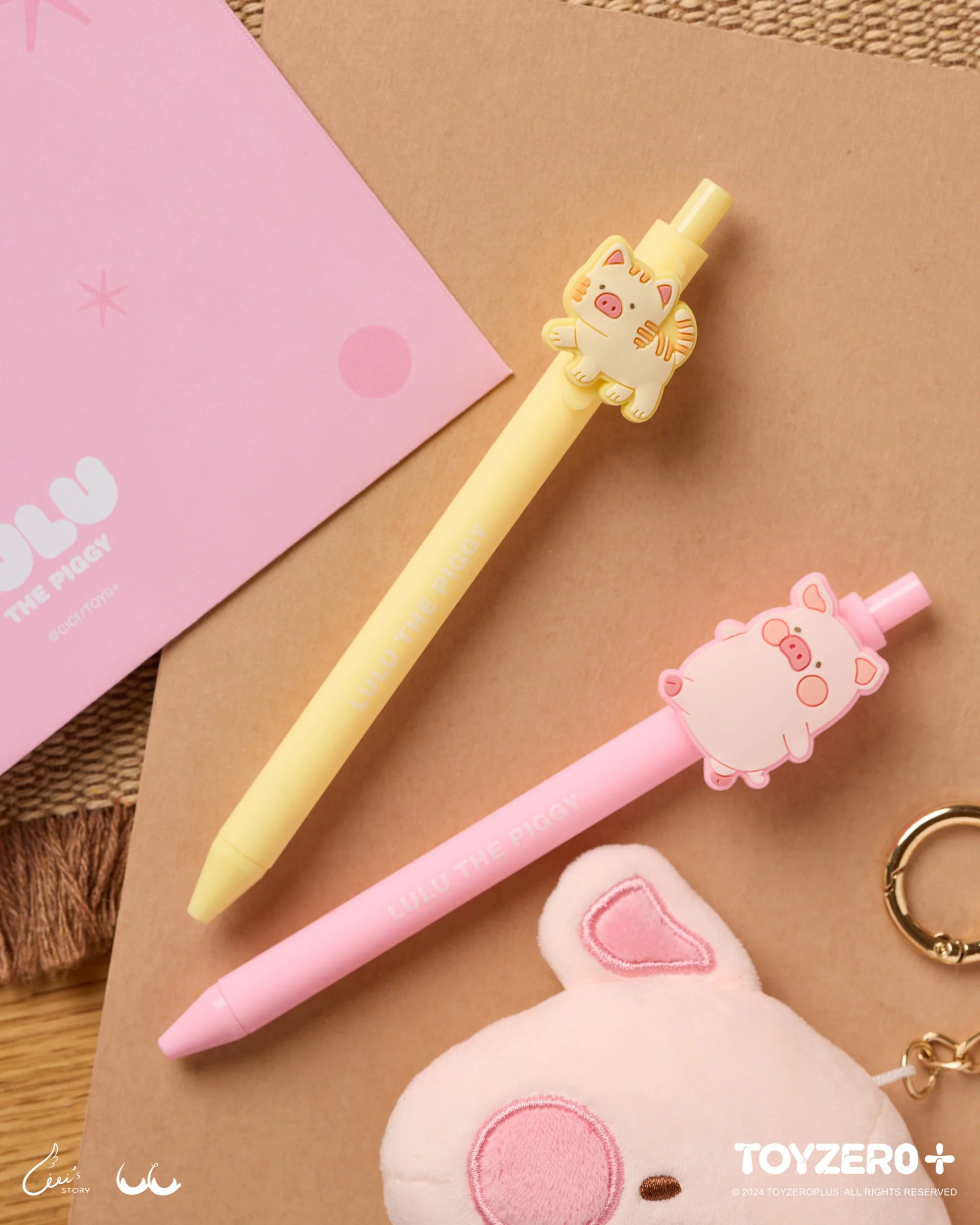 LuLu the Piggy Generic - Pen Set - Preorder