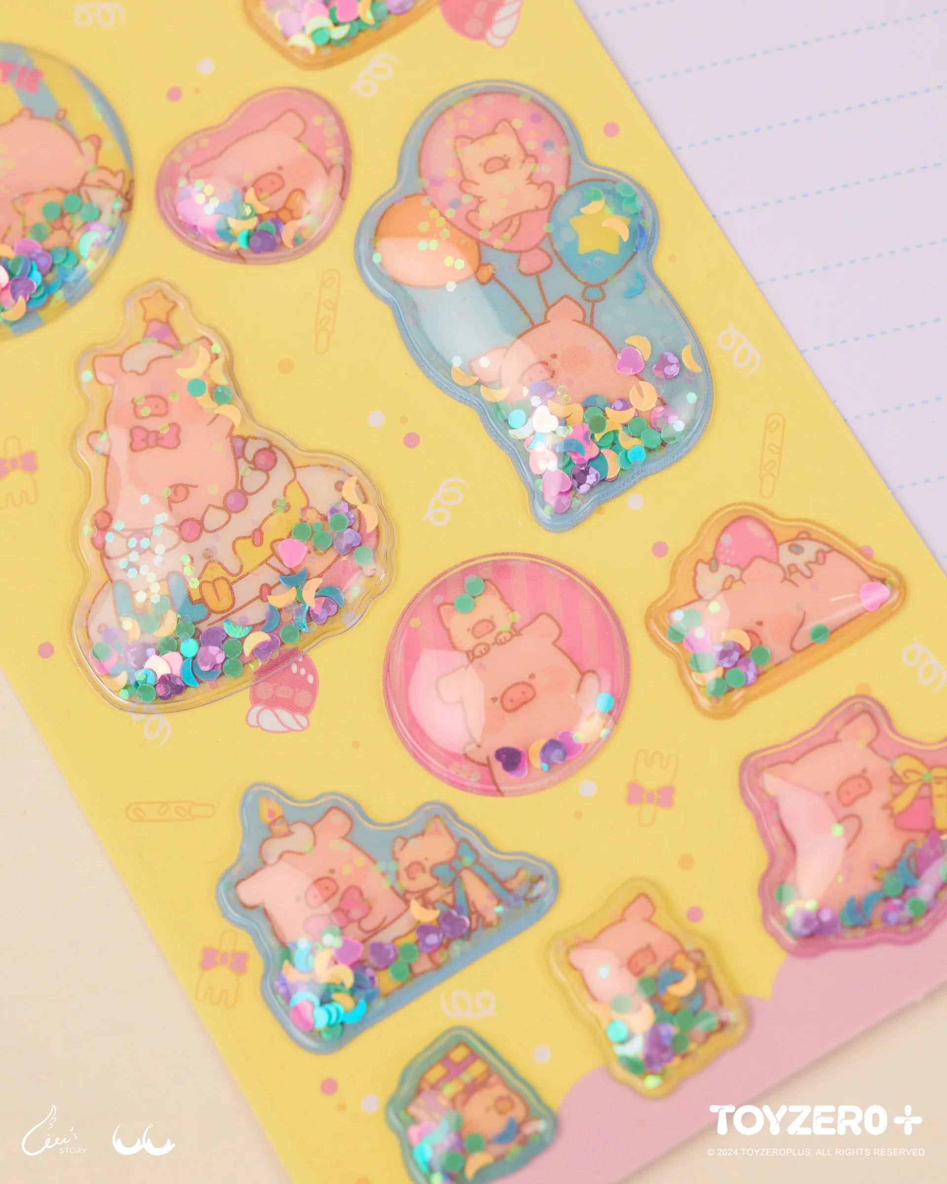 LuLu the Piggy Birthday - Sticker - Preorder
