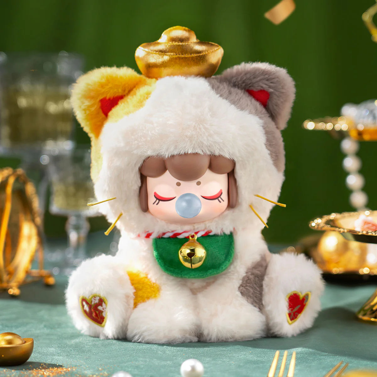 Rolife Nanci Tea Time Kitties ぬいぐるみ Rolife Nanci's Tea Time Kitties Surprise Plush Dolls MNDXX
