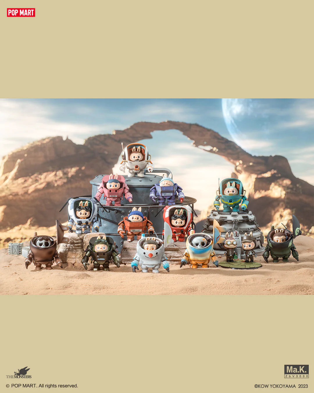 THE MONSTERS × Kow Yokoyama Ma.k. Blind Box Series