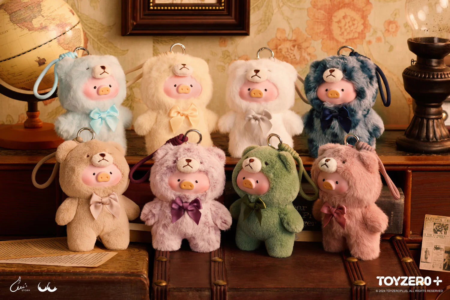 LULU THE PIGGY VINTAGE TEDDY SHOP VINYL FACE Blind Box Series