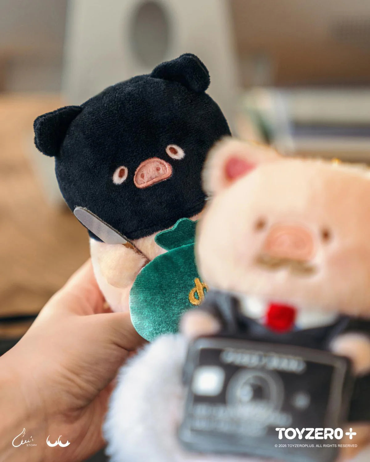 LuLu the Piggy - Office - My Workplace Partners Monitor Plush Keychain Blind Box Series