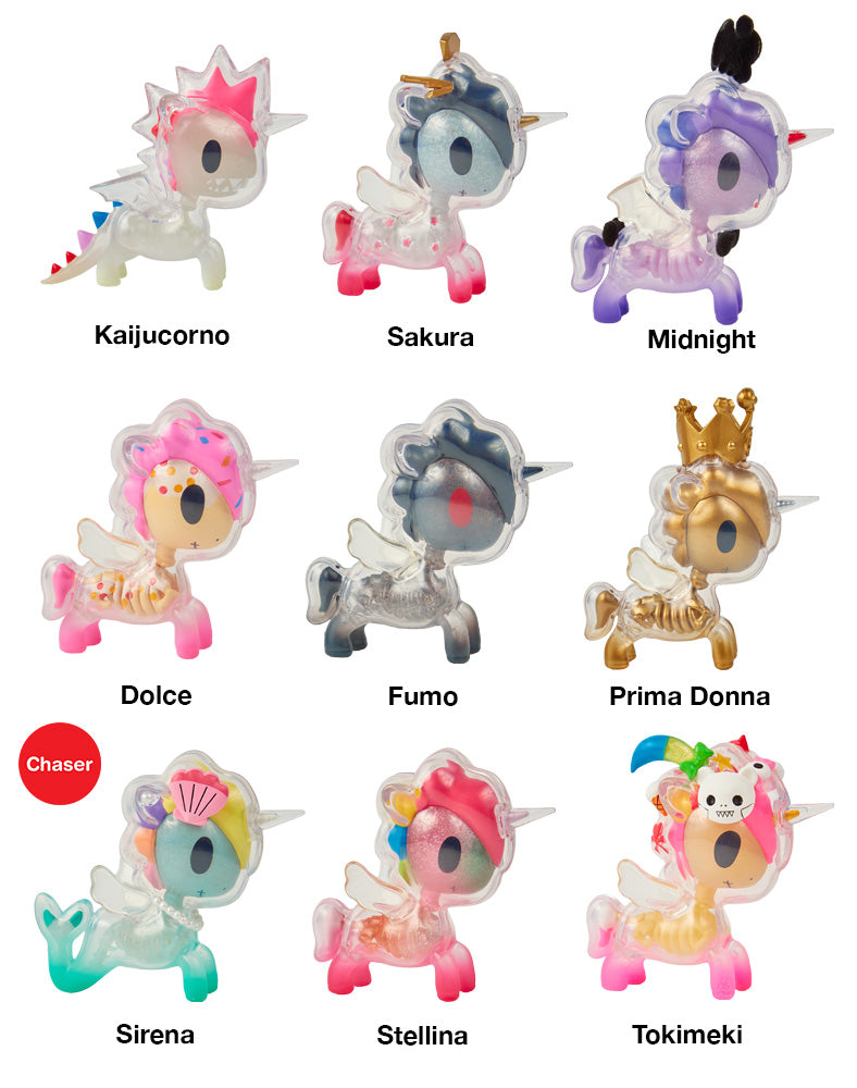 After Dark Skeleton Unicorno Blind Box