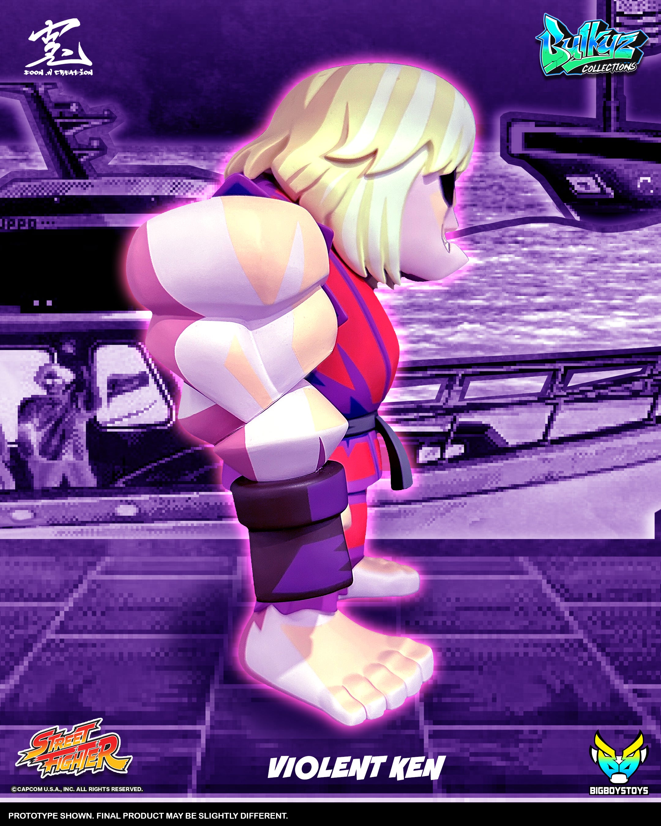 Street Fighter Bulkyz Collections – Violent Ken - Preorder