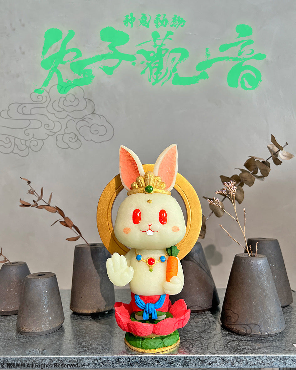 Rabbit Guanyin - Moonlight