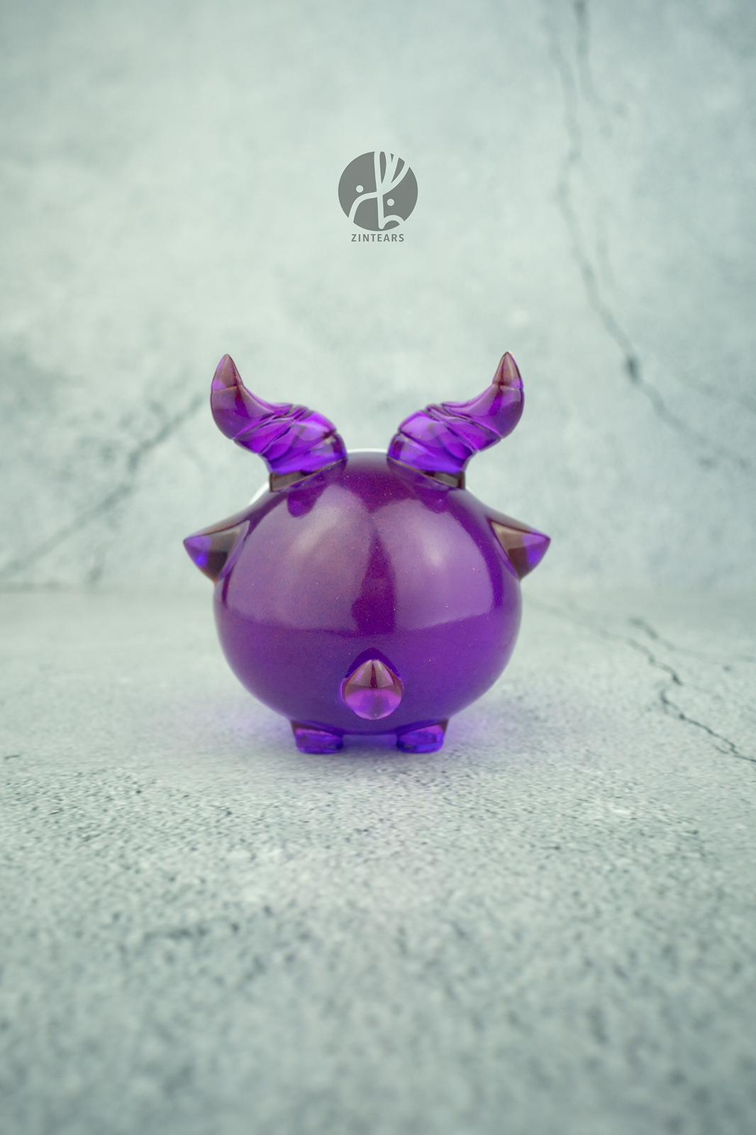 Yorick the skull - Purple Edition by Zintears - Preorder