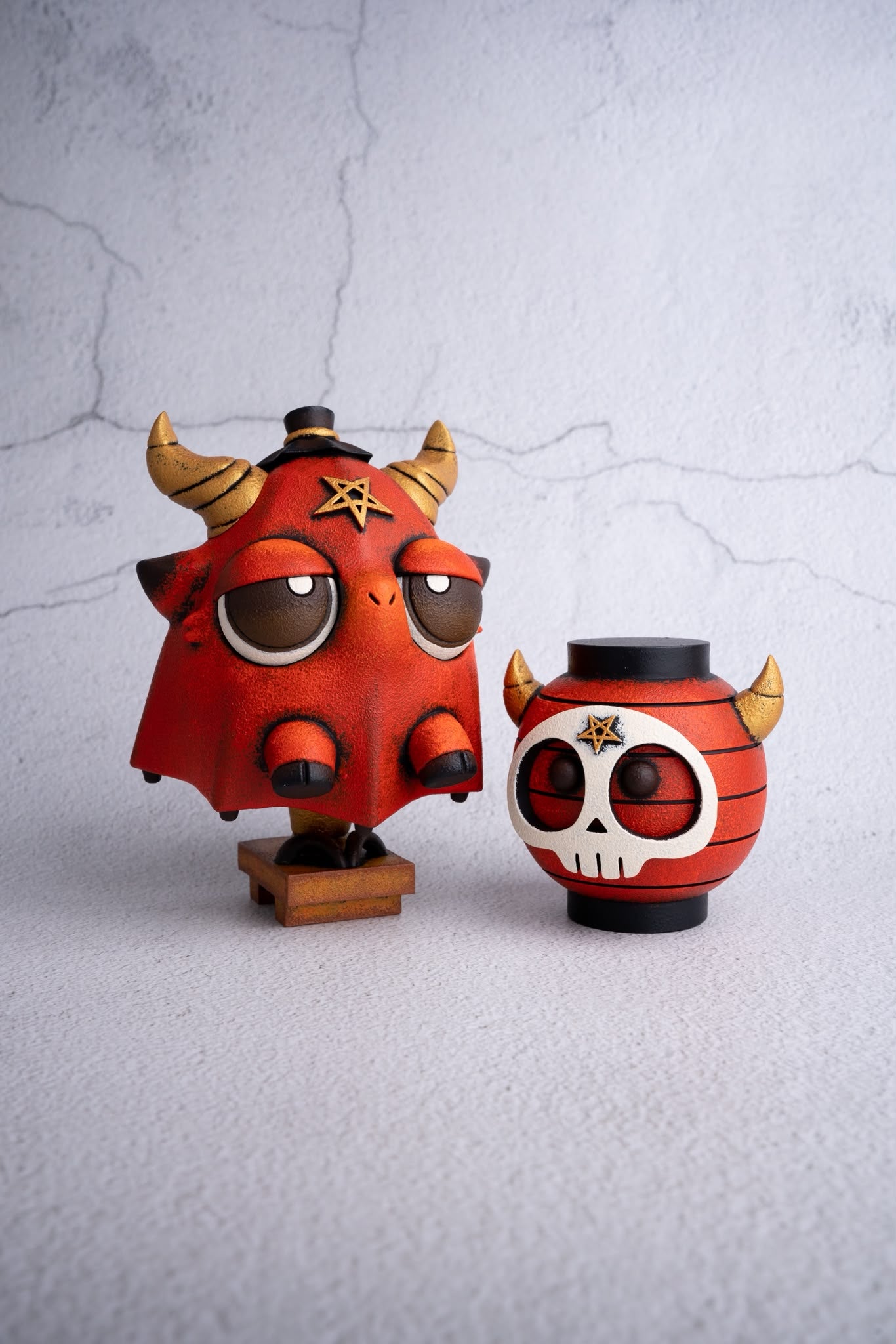 The Yokai Show - Karakasa-kozō Bobbi & Chōchin-obake Yorick by Zintears