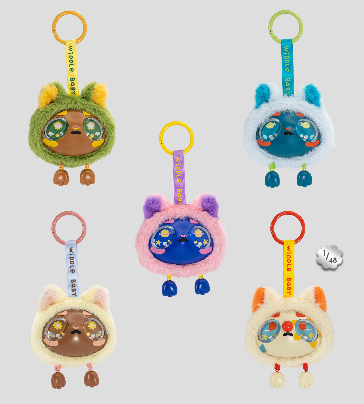 Widdle Baby Blind Box Bag Clips