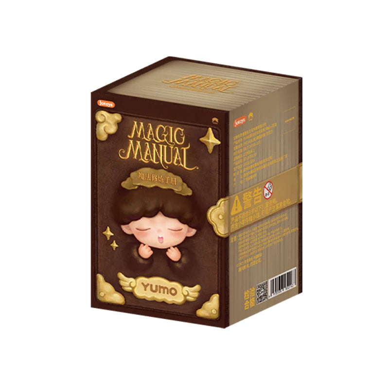 Yumo Magic Manual Series Mini Blindbox showcasing collectible fantasy figures with surprise editions, perfect for toy collectors and fantasy enthusiasts.