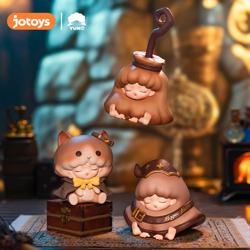 Yumo Magic Manual Series Mini Blindbox, featuring 23 collectible designs, including rare editions. Ideal for fantasy fans and collectors seeking enchantment.