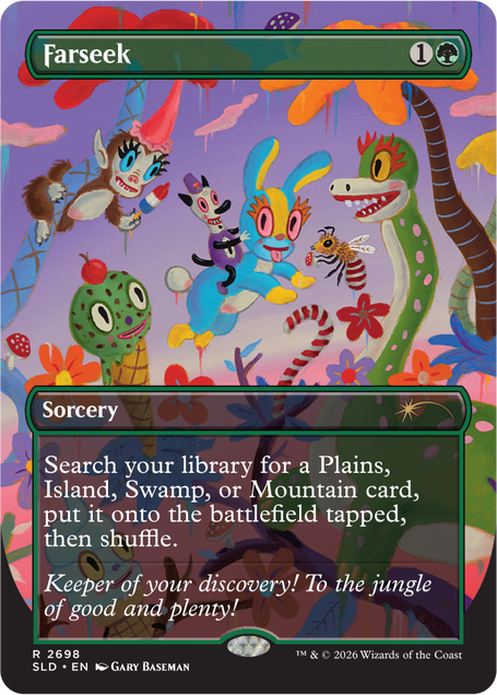 Magic the Gathering: Toby's Journey by Gary Baseman Secret Lair
