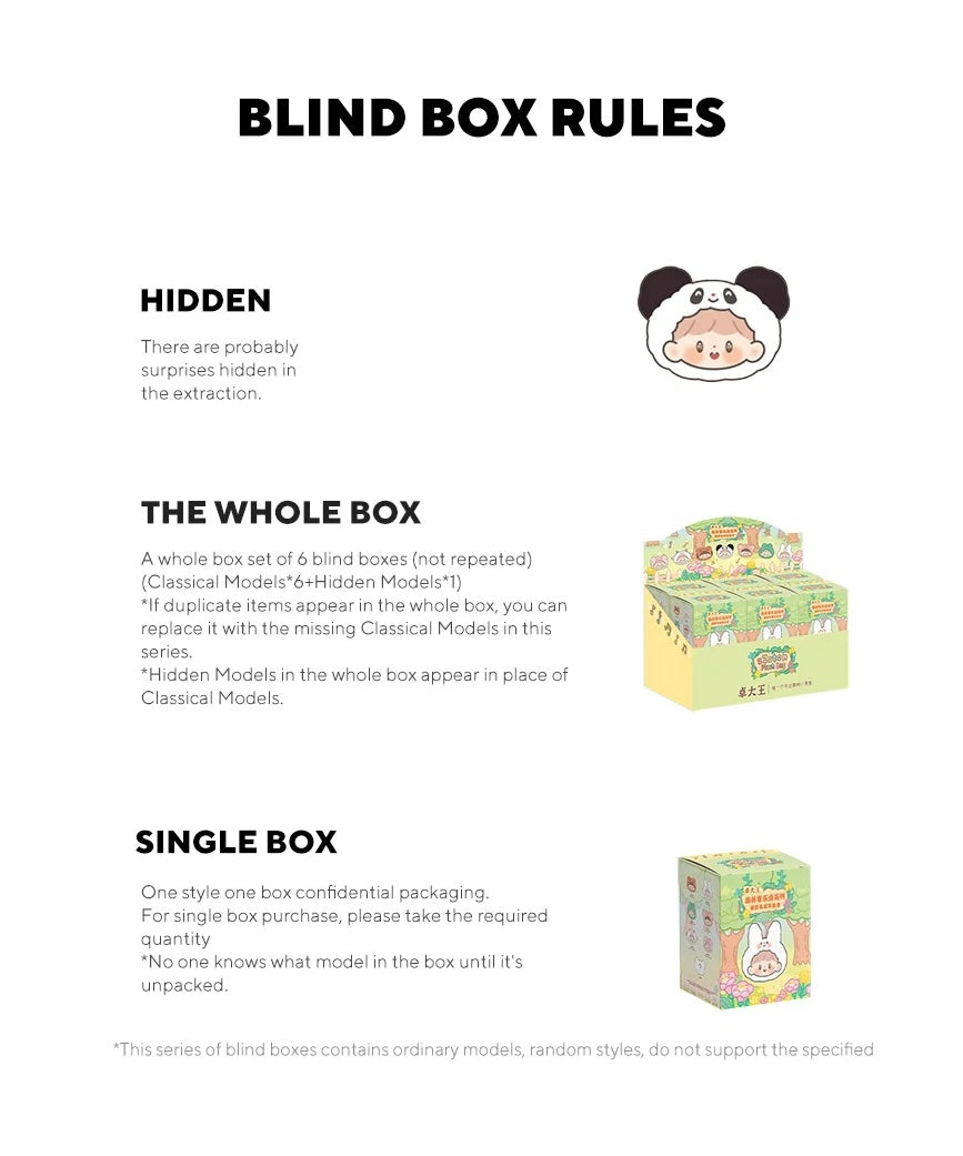 Zzoton Forest Concert Series Vinyl Plush Headphone Bag Blind Box featuring a cartoon child in a panda outfit, highlighting one design from the collection.