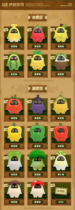 Zenless Zone Zero Bangboo Fruit and Vegetable Kingdom Mini Blind Box