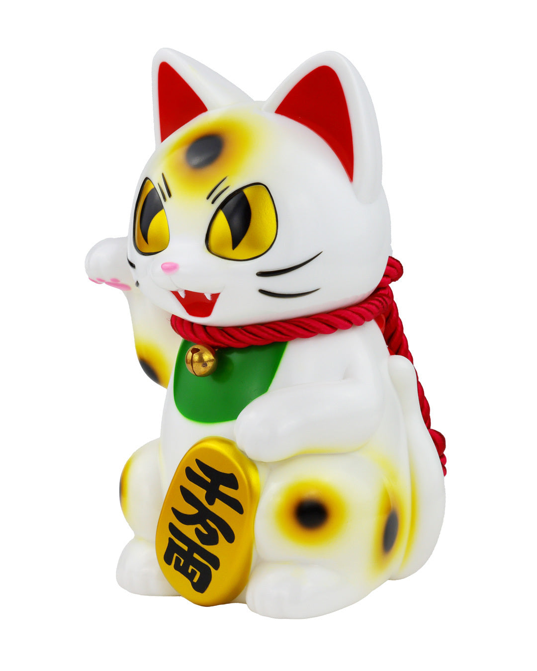 Negora Big Lucky Cat White by Konatsu - Preorder