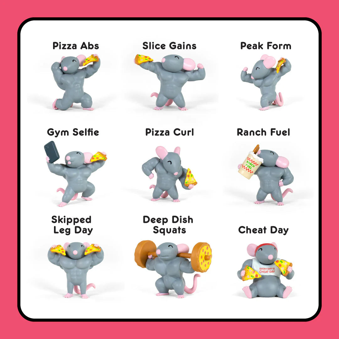 Pizza Rats - Gym Rat Mystery Box by 100% Soft - Preorder
