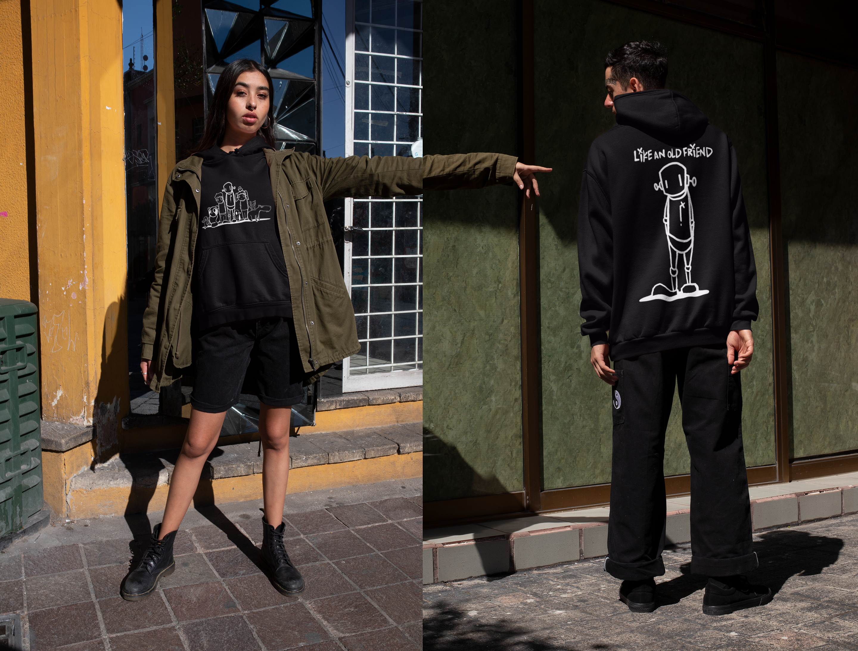 Like an old friend - Hoodie by ChrisRWK